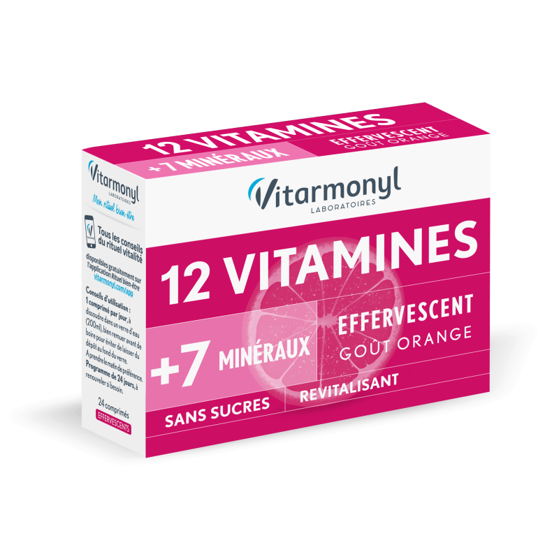 Vitarmonyl MULTIVITAMINES - 12 VITAMINES + 7 OLIGO-ELEMENTS