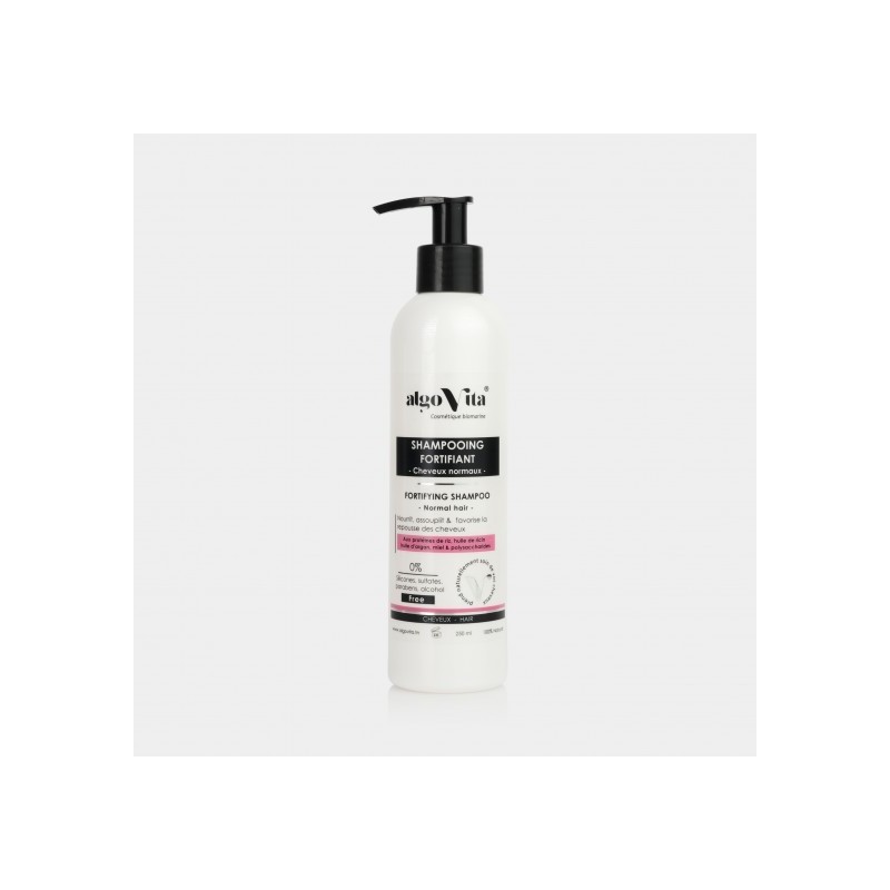 SHAMPOING FORTIFIANT CHEVEUX NORMAUX ALGOVITA 250ML