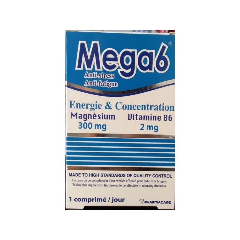 MEGA 6 45 comprimé